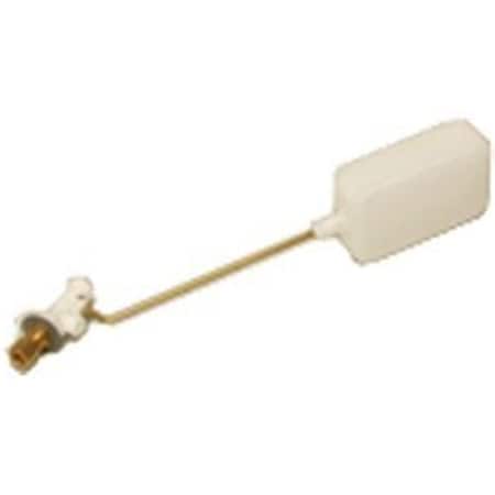 Dial Mfg 0.25 in. Celcon Float Valve Compression Sleeve - White 4514915